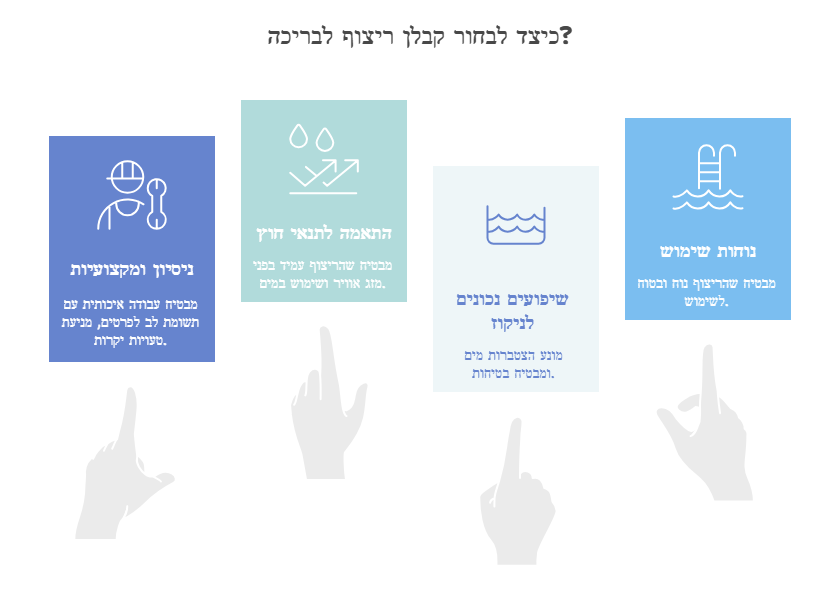 כיצד לבחור קבלן ריצוף לבריכה